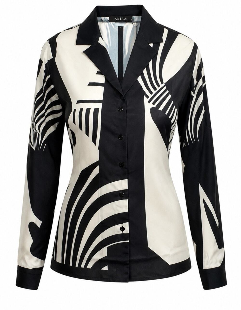 Akira Sweet Life Button Down Blouse- Large